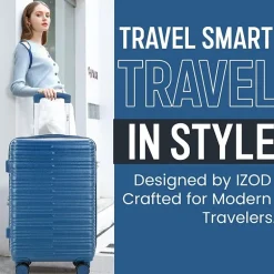 IZOD Romeo 3-pc. Hardside Expandable LIGHTWEIGHT Luggage Set