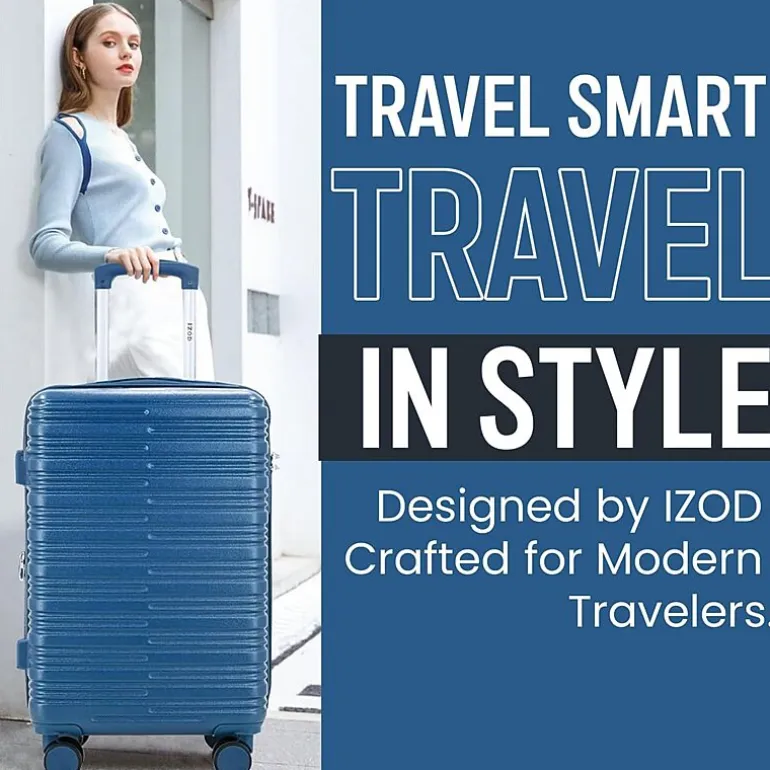 IZOD Romeo 3-pc. Hardside Expandable LIGHTWEIGHT Luggage Set