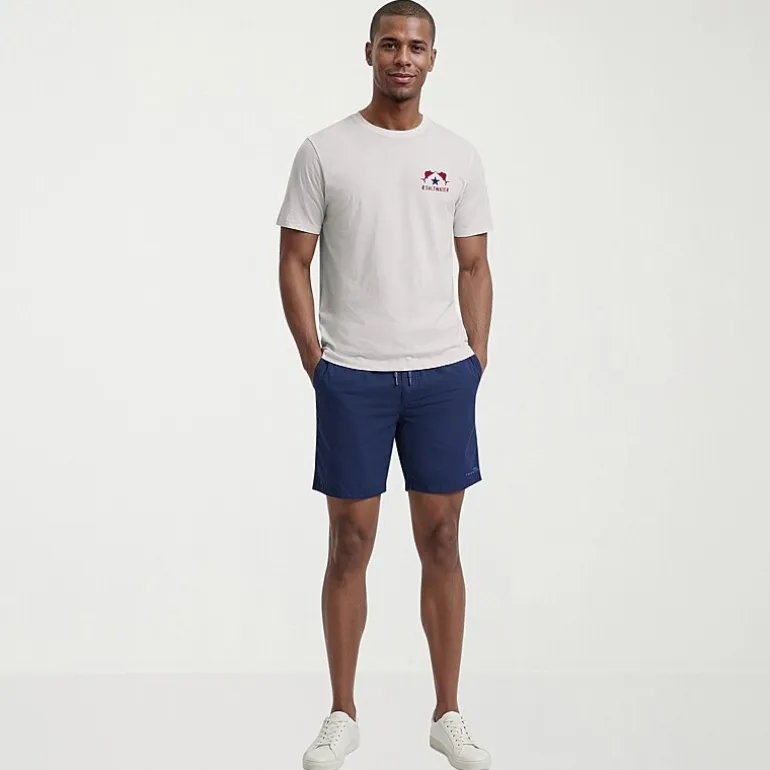 IZOD Saltwater Mens Crew Neck Short Sleeve Classic Fit Big and Tall Graphic T-Shirt