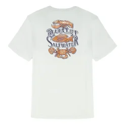 IZOD Saltwater Mens Crew Neck Short Sleeve Classic Fit Big and Tall Graphic T-Shirt