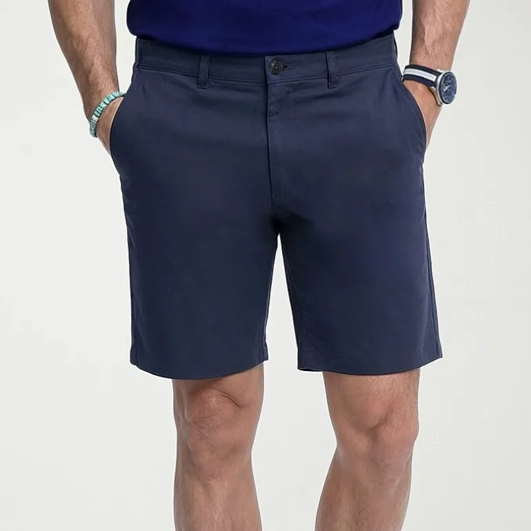 IZOD Saltwater Mens 7" Stretch Fabric Chino Short