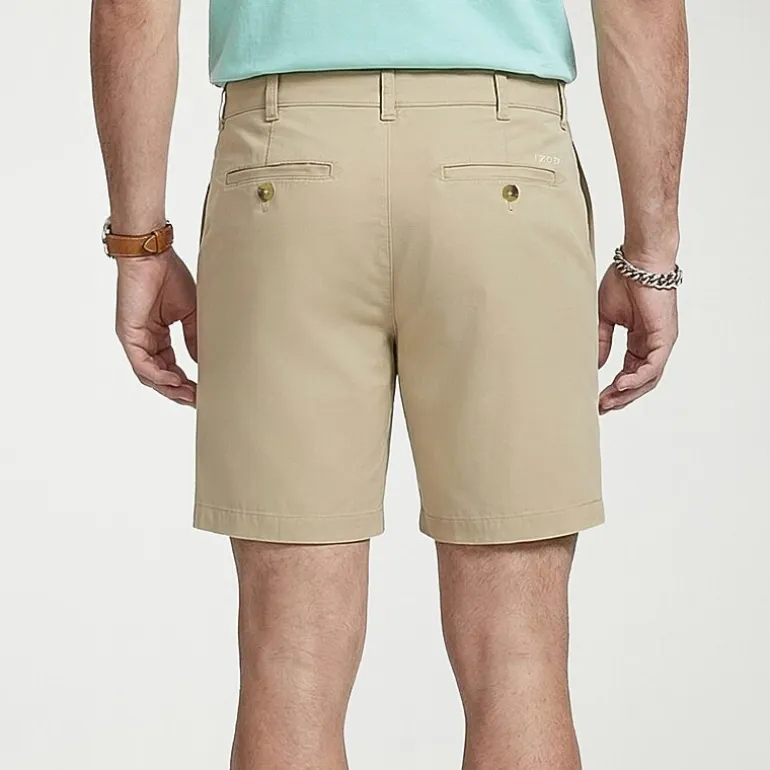 IZOD Saltwater Mens 7" Stretch Fabric Chino Short