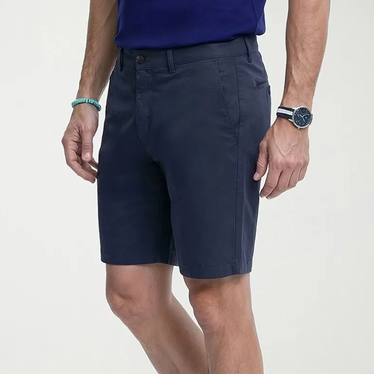 IZOD Saltwater Mens 7" Stretch Fabric Chino Short
