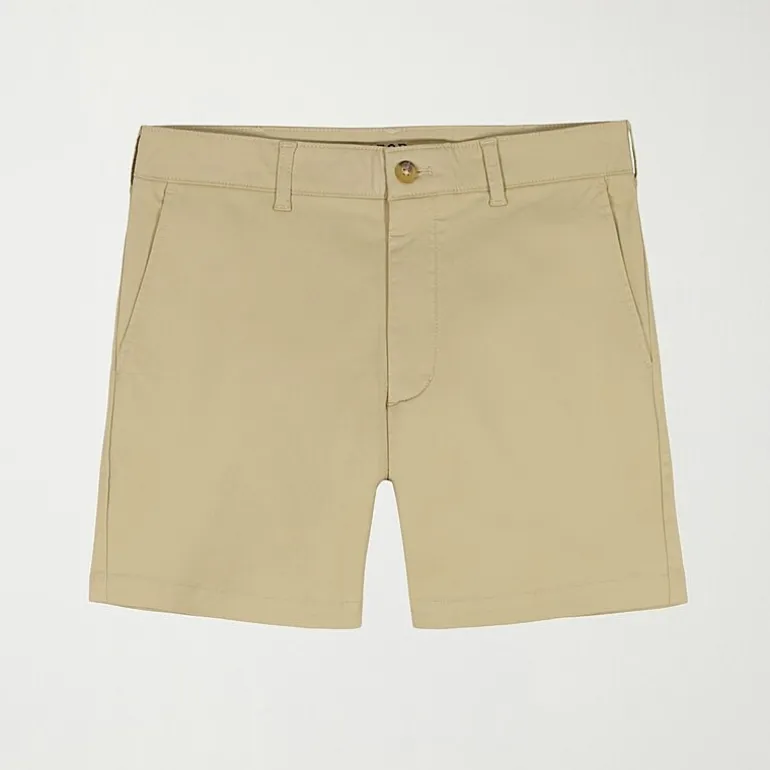 IZOD Saltwater Mens 7" Stretch Fabric Chino Short