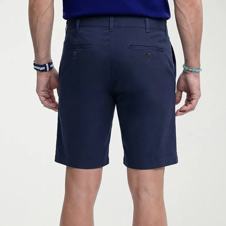 IZOD Saltwater Mens 7" Stretch Fabric Chino Short