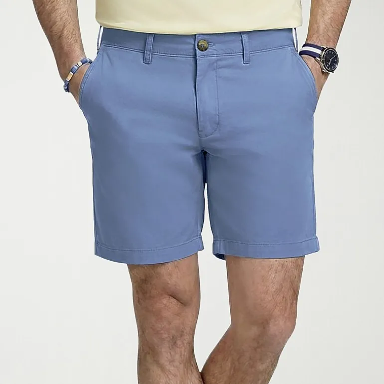 IZOD Saltwater Mens 9 1/2" Stretch Fabric Chino Short