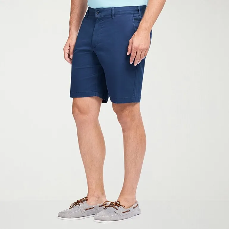 IZOD Saltwater Mens 9 1/2" Stretch Fabric Chino Short