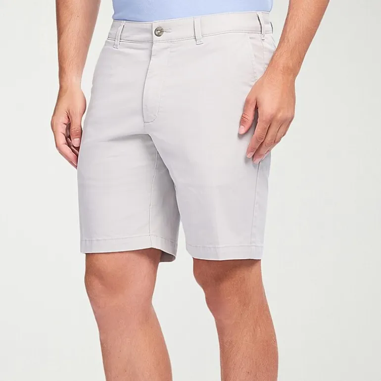 IZOD Saltwater Mens 9 1/2" Stretch Fabric Chino Short