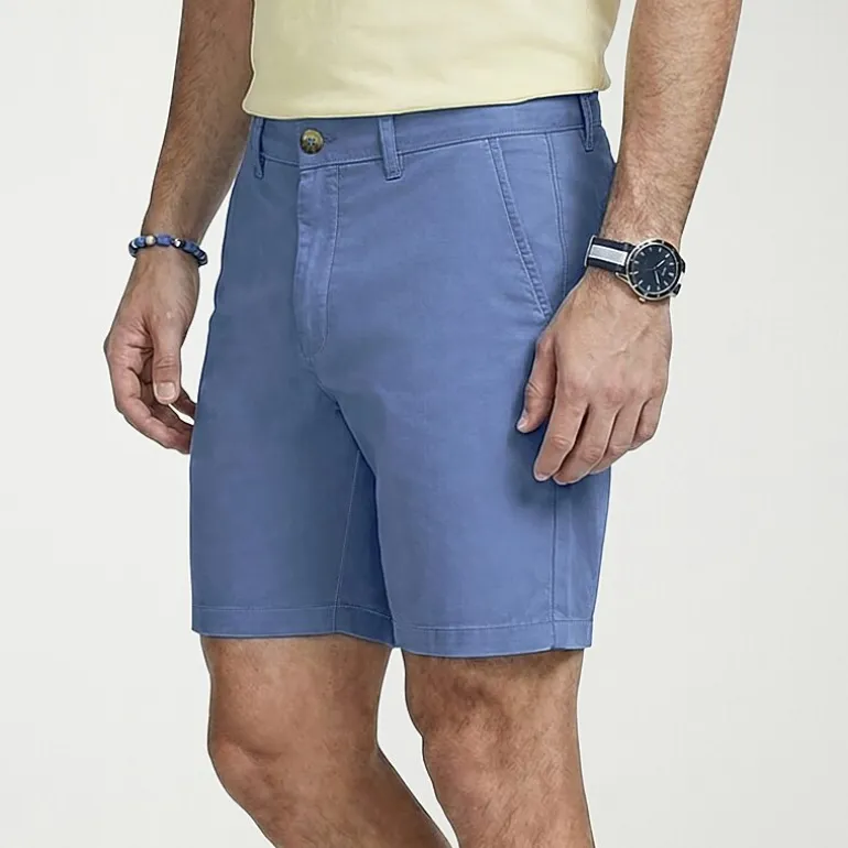 IZOD Saltwater Mens 9 1/2" Stretch Fabric Chino Short