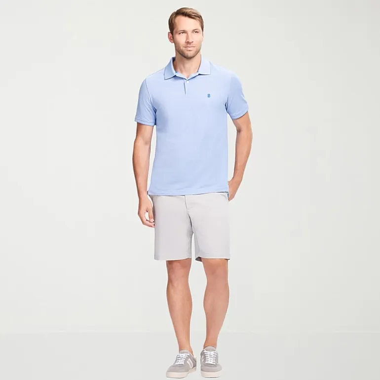 IZOD Saltwater Mens 9 1/2" Stretch Fabric Chino Short