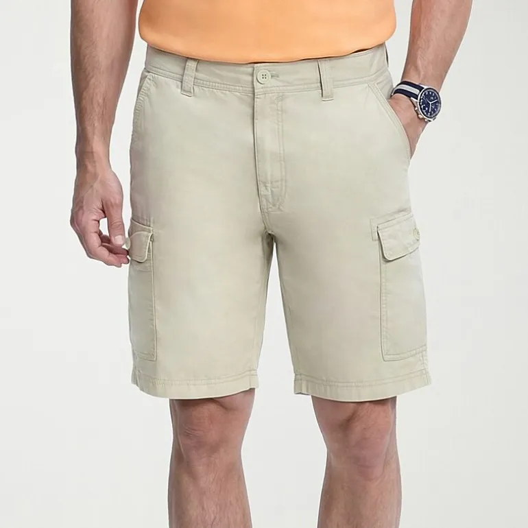 IZOD Saltwater Pigment Dyed Mens 9 1/2" Cargo Short