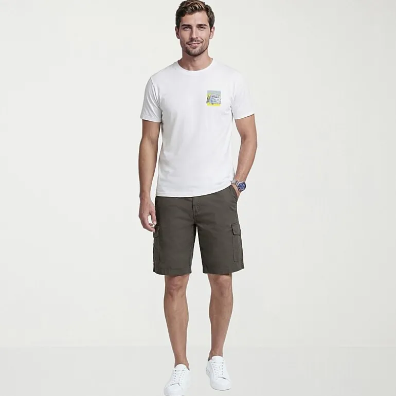 IZOD Saltwater Pigment Dyed Mens 9 1/2" Cargo Short