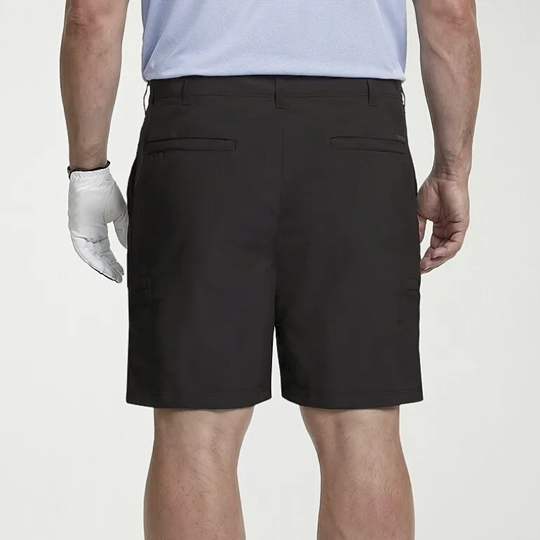 IZOD Swingflex Golf Mens 10 1/2" Big and Tall Stretch Fabric Quick Dry Cargo Short