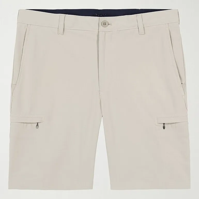 IZOD Swingflex Golf Mens 10 1/2" Big and Tall Stretch Fabric Quick Dry Cargo Short