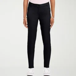 IZOD Womens Juniors Skinny Mid Rise Flat Front Pant