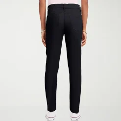 IZOD Womens Juniors Skinny Mid Rise Flat Front Pant