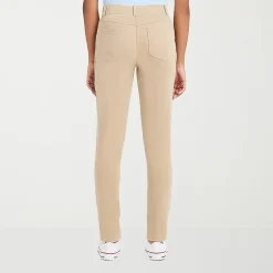 IZOD Womens Juniors Skinny Pull-On Pant