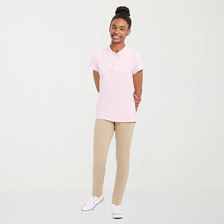 IZOD Womens Juniors Skinny Pull-On Pant