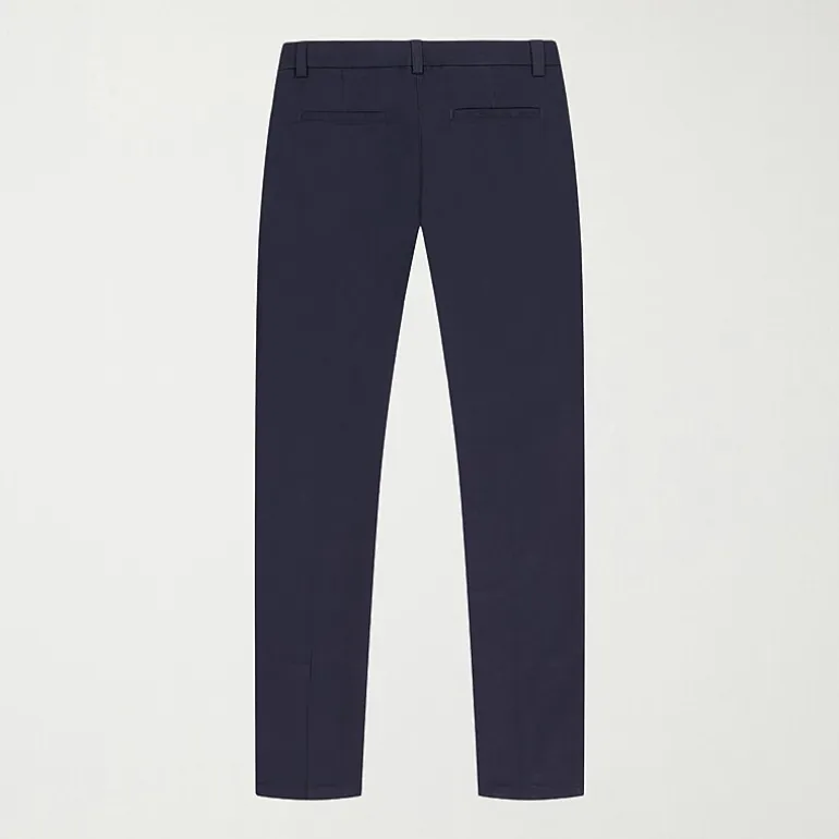 IZOD Womens Juniors Straight Mid Rise Flat Front Pant