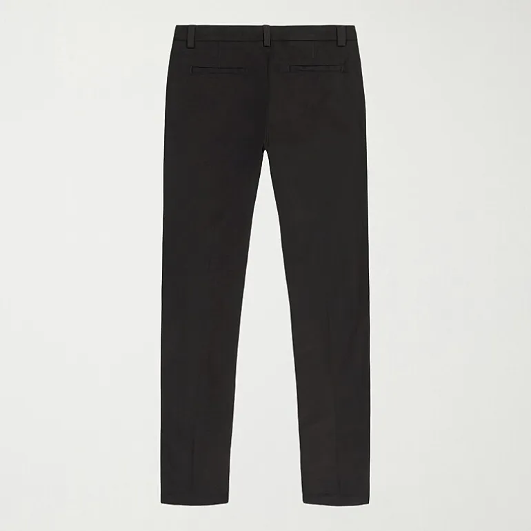 IZOD Womens Juniors Straight Mid Rise Flat Front Pant