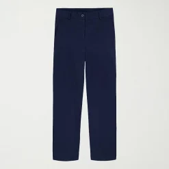 IZOD Womens Juniors Wide Leg Mid Rise Flat Front Pant