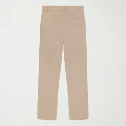 IZOD Womens Juniors Wide Leg Mid Rise Flat Front Pant