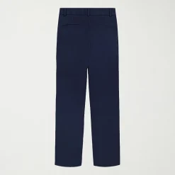 IZOD Womens Juniors Wide Leg Mid Rise Flat Front Pant