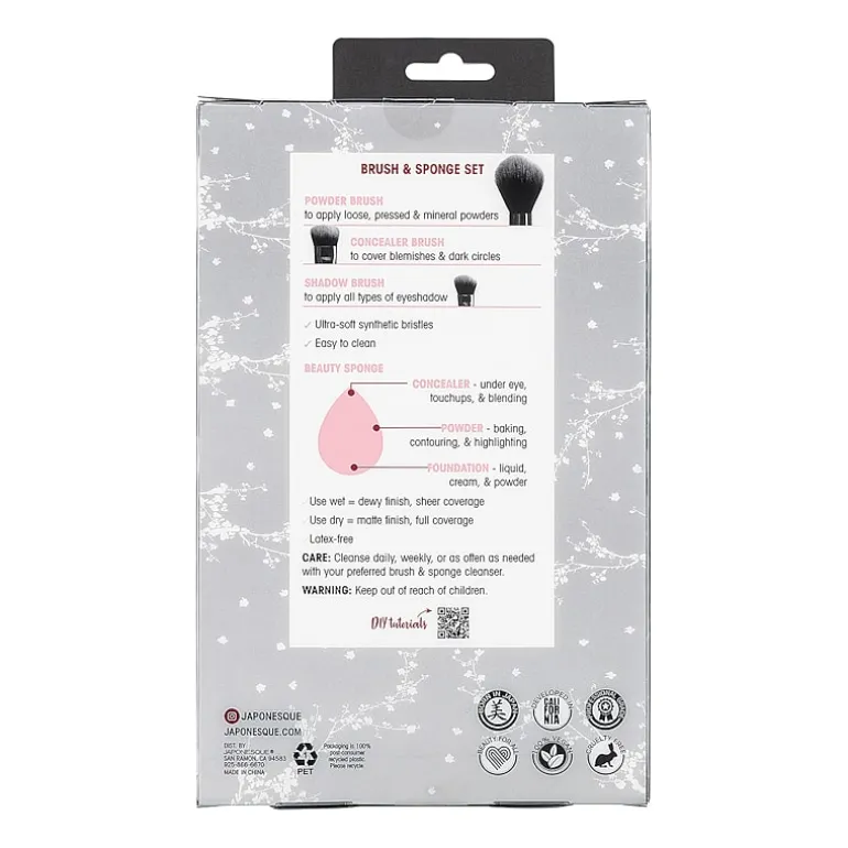 Japonesque Ultimate Blending Brush & Sponge Set