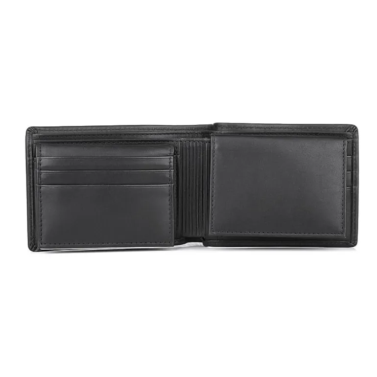 J. Buxton Dopp Double Id Billfold Mens Rfid Blocking Bifold Wallet