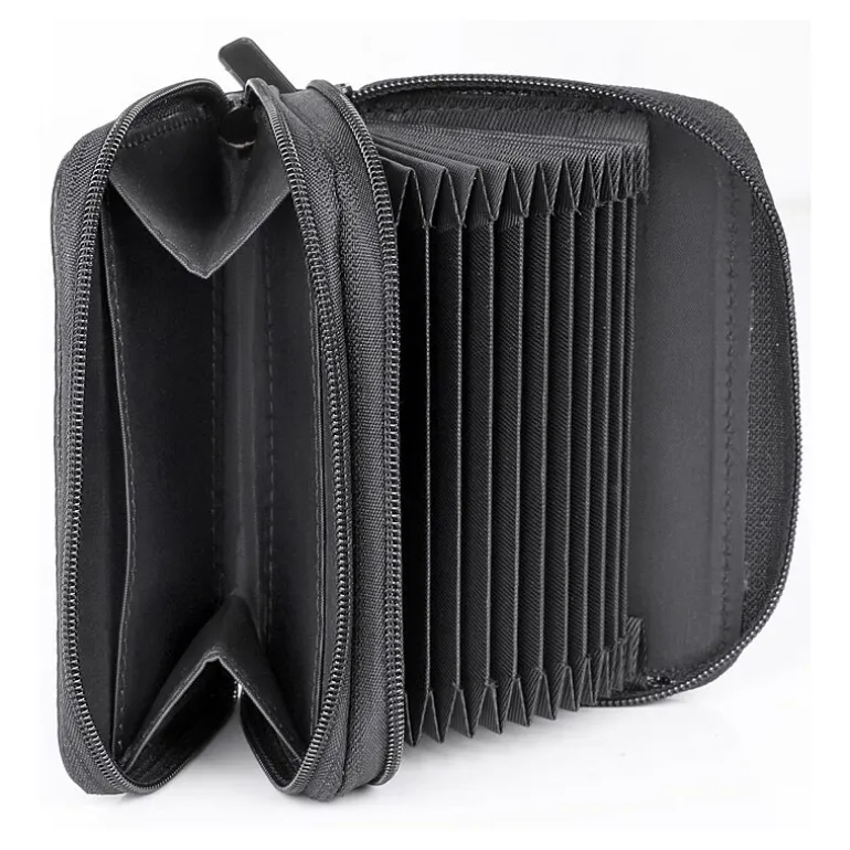 J. Buxton Womens Rfid Blocking Accordian Wallet