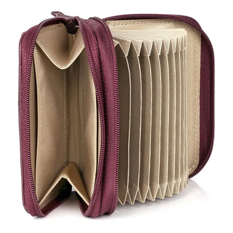 J. Buxton Womens Rfid Blocking Accordian Wallet