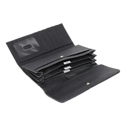 J. Buxton Womens Rfid Blocking Trifold Wallet