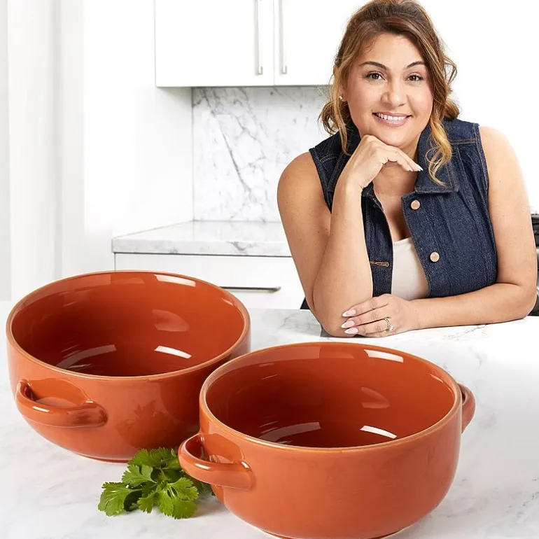 Jenny Martinez 2-pc. Stoneware Soup Bowl