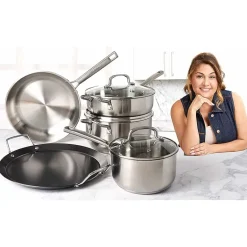 Jenny Martinez Stainless Steel 8-pc. Cookware Set