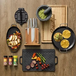 Jenny Martinez Stainless Steel 5-pc. Knife Block Set