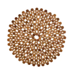 Jenny Martinez Wood Beaded Placemat