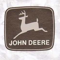 Jerry Leigh John Deer Baby Tee Womens Juniors Crew Neck Short Sleeve Regular Fit Graphic T-Shirt