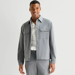 J. Ferrar Heather Twill Mens Shirt Jacket