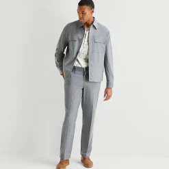 J. Ferrar Heather Twill Mens Shirt Jacket