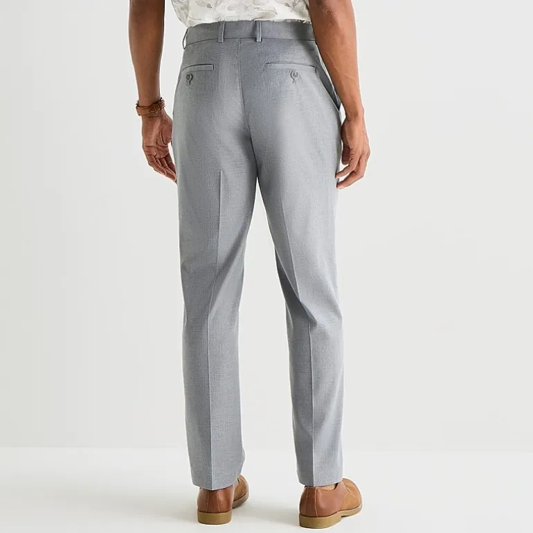 J. Ferrar Heather Twill Shirt Jacket and Pant Separates