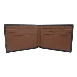 J. Ferrar Leather Pebble Slim Bifold Mens Bifold Wallet