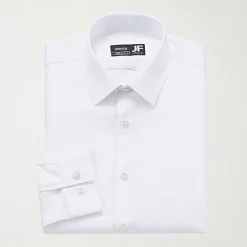 J. Ferrar Mens Big & Tall 360 Stretch Regular Fit Easy Care Stretch Fabric Long Sleeve Dress Shirt