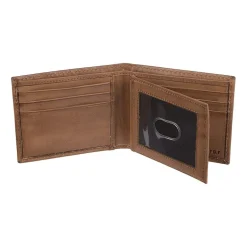 J. Ferrar Mens Extra Capacity Rfid Blocking Bifold Wallet