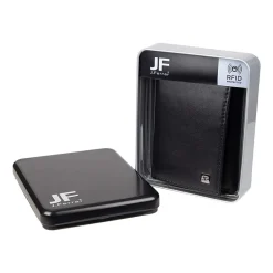 J. Ferrar Mens Extra Capacity Rfid Blocking Trifold Wallet