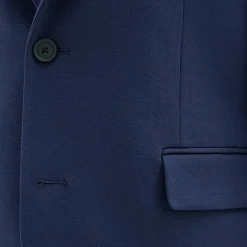 J. Ferrar Mens Knit Stretch Fabric Slim Fit Sport Coat