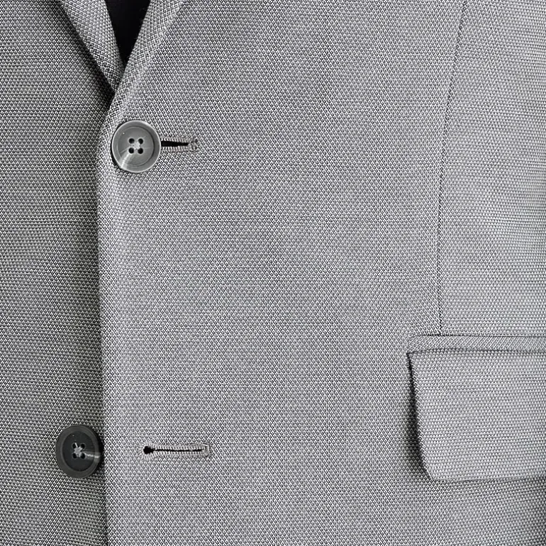 J. Ferrar Mens Knit Stretch Fabric Slim Fit Sport Coat
