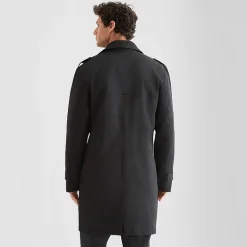 J. Ferrar Mens Midweight Trench Coat