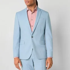 J. Ferrar Mens Regular Fit Big and Tall Suit Jacket