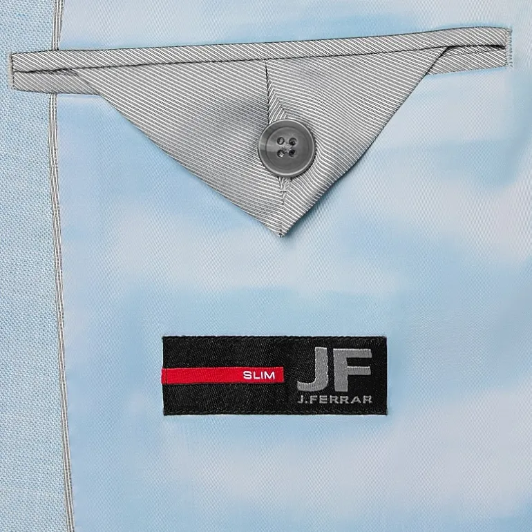 J. Ferrar Mens Regular Fit Big and Tall Suit Jacket