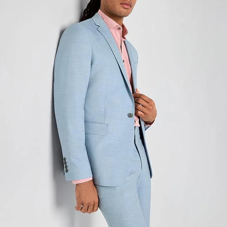 J. Ferrar Mens Regular Fit Big and Tall Suit Jacket